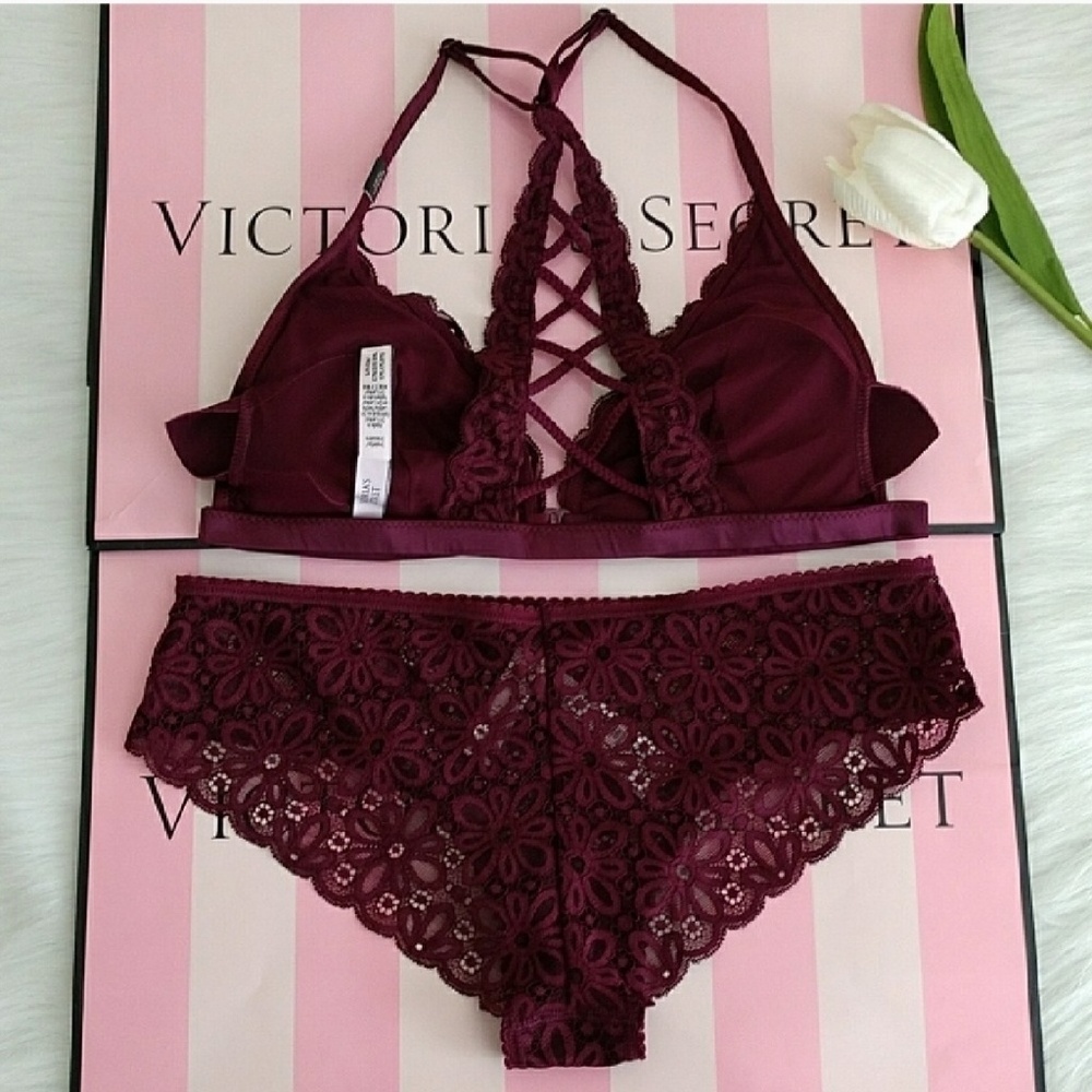 ❌Size S VICTORIA'S SECRET BRALETTE + PANTY S.nwt - Picture 3 of 3